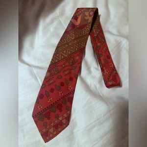 Vintage Christian Dior tie from the 70s/80s - Paisley psychedelic themed